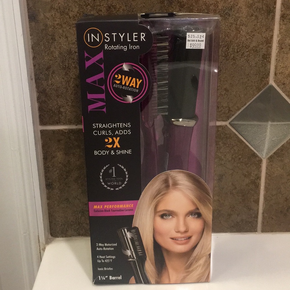 NEW InStyler Max Hair Curler and Straightener